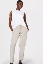  118 Sweaty Betty Women's Explorer Pants - Mineral Beige - Size 8- New With Tags