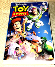 Toy Story VHS 1995 Disney Pixar Original Movie Animation Clamshell Nearly New 