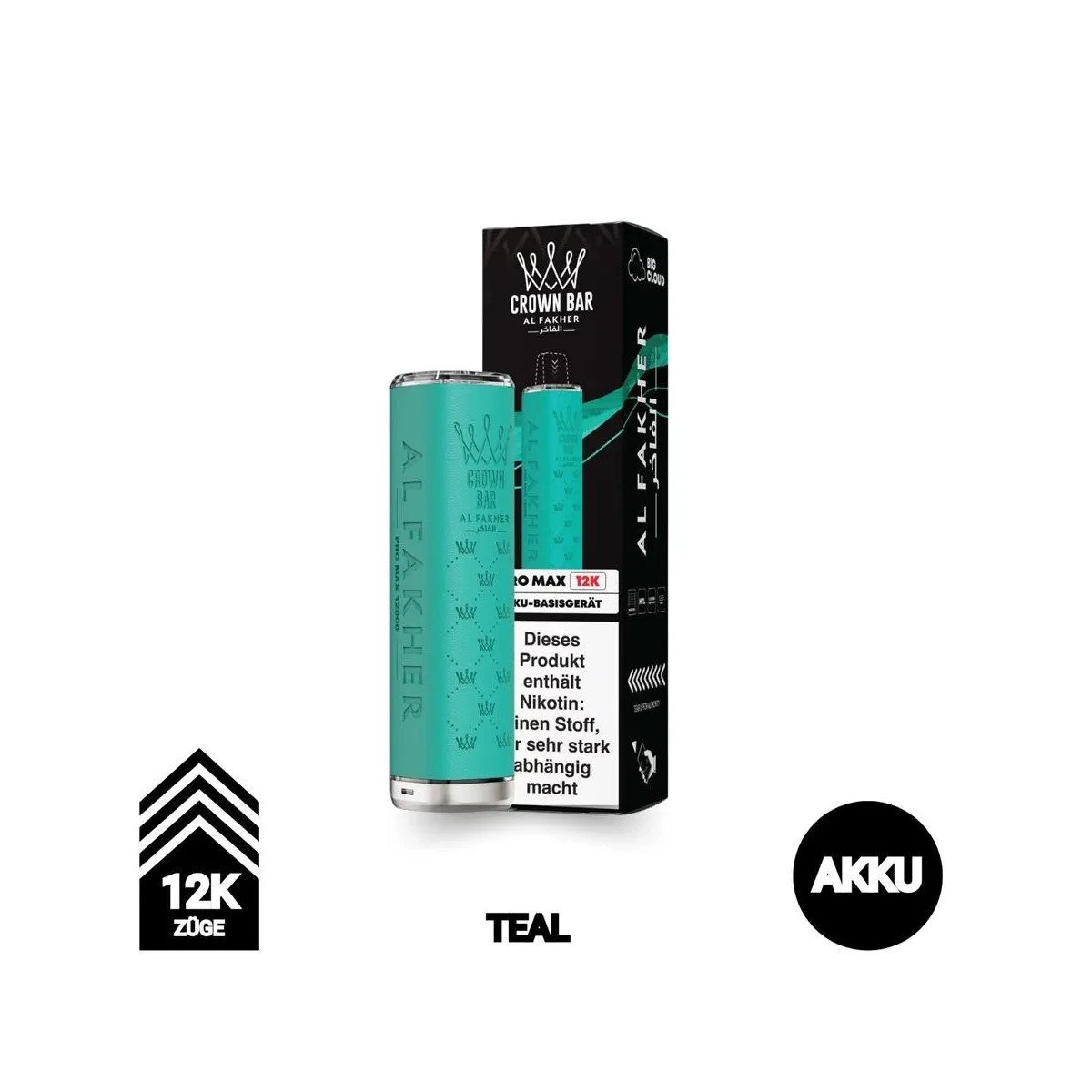 Al Fakher 12K Pro Max 12000 Zge E-Zigarette Vape E-Shisha 20mg Nikotin |  eBay.de