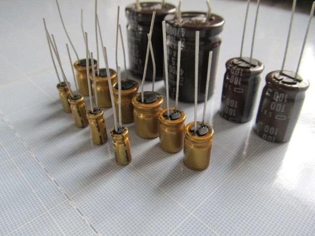 Adcom GFA-5802 upgrade capacitor service kit fix repair rebuild, w/Instructions. - Image 3 of 3