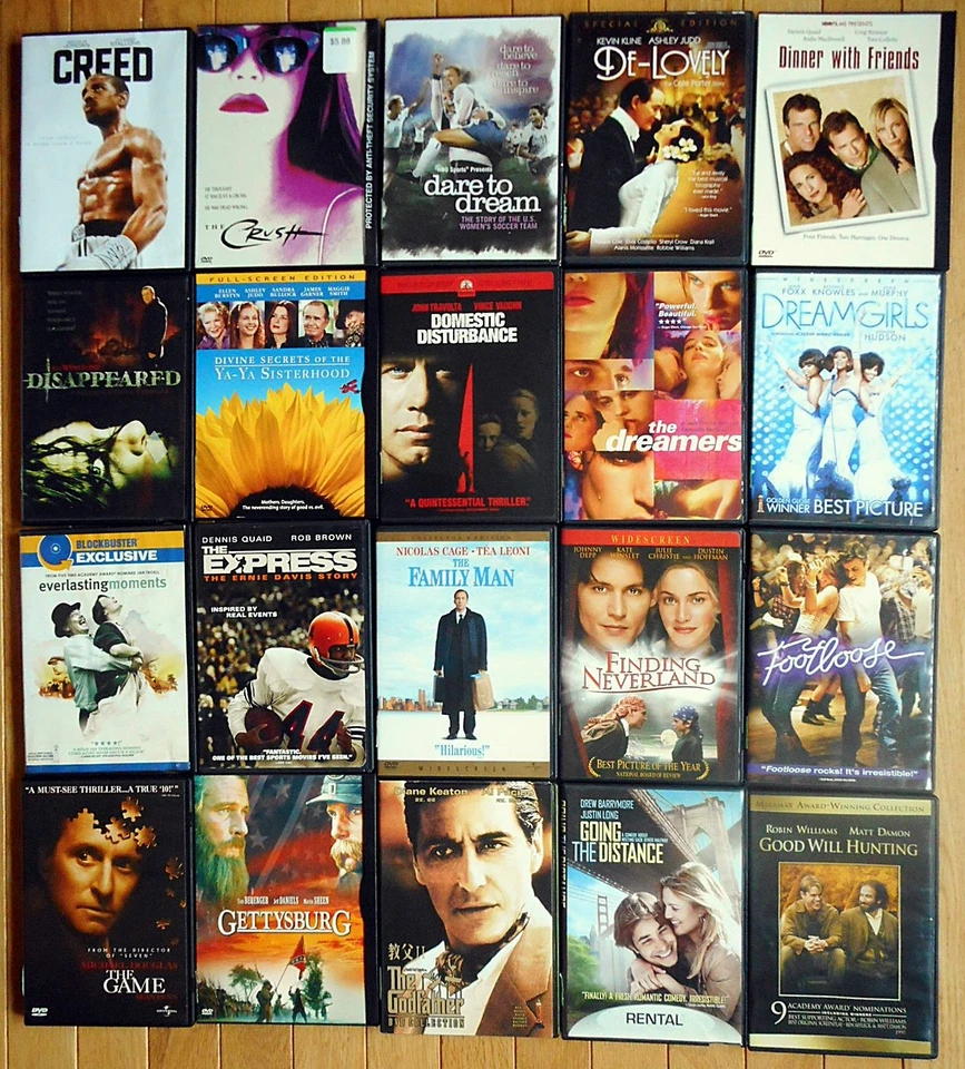 DVD Dramas, Thrillers, Mysteries, Romances - Pick and Choose your Favorites! Foto 2 de 4