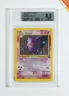Pokemon BGS 8.5 Gengar #5 Holo Fossil Unlimited 1999 Italian