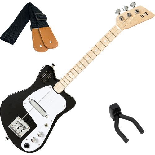 - Loog Black Kindergitarre Gurt Wandhalter Neu 38890₽