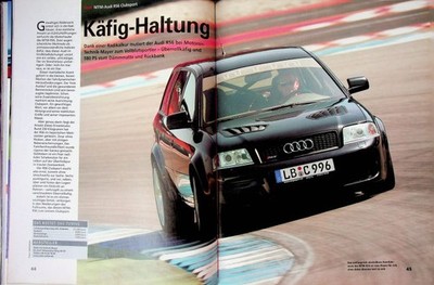 Sport Auto 12/2004 Audi RS 6 Avant Clubsport von mtm mit 580PS im TEST auf 4 Sei