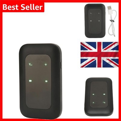 Huawei E5577 4G LTE WiFi Hotspot Tragbarer Router 10 Geräte Schwarz