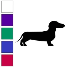 Wiener Dog Dachshund, Vinyl Decal Sticker, Multiple Colors & Sizes #6532