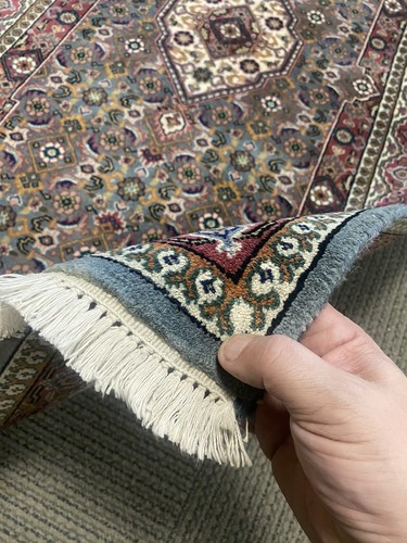 3 X 5 Ft ElegantOriental Rug Green Hand Knotted Fine Elegant Carpet Tribal Bijar - Picture 3 of 7