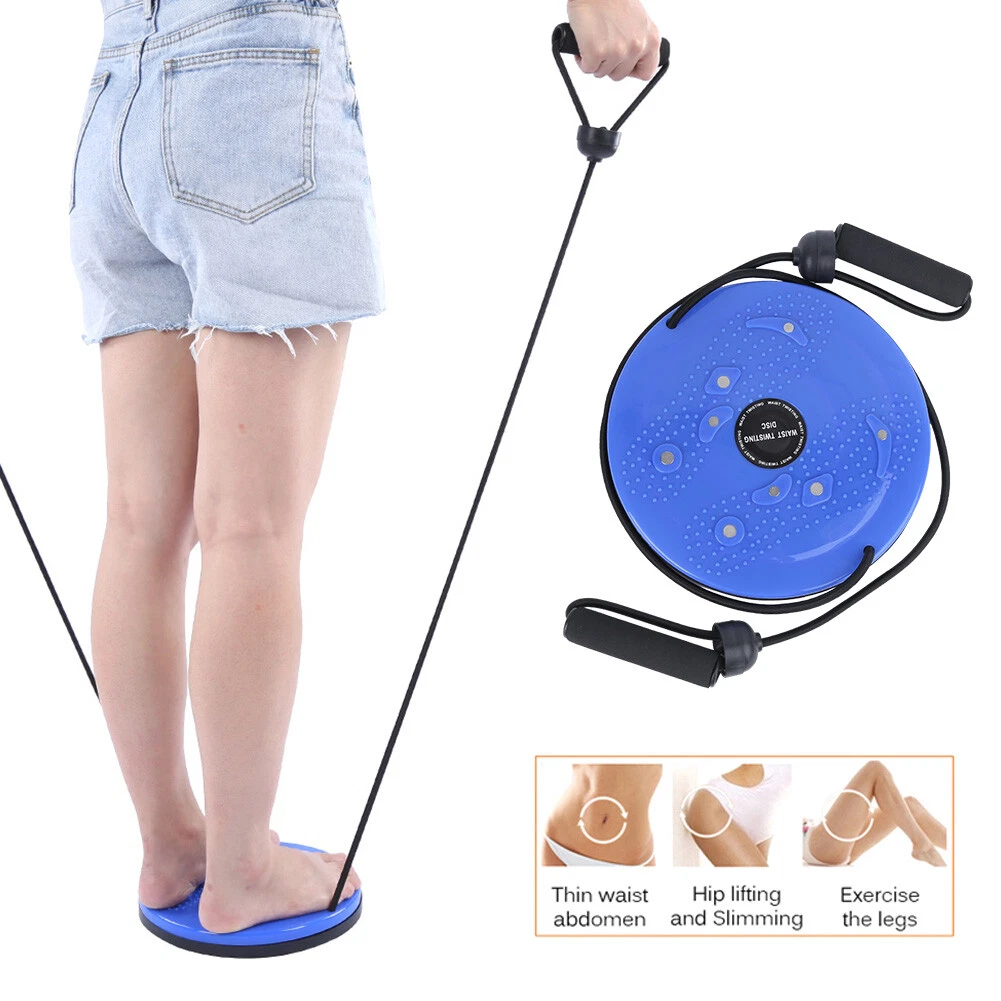Waist twisting disc with rope hot sale