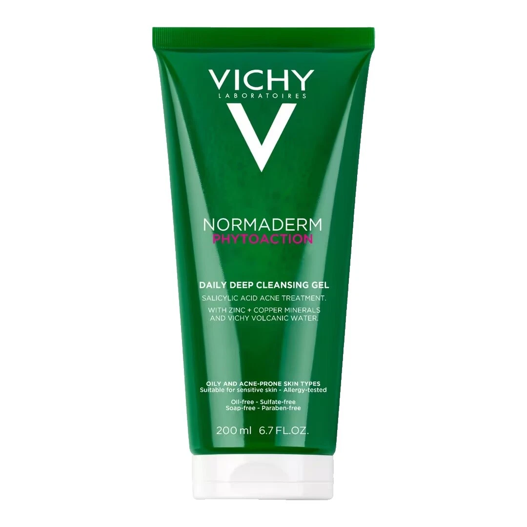 Pele Vichy Gel de Limpeza Facial e tonificadores