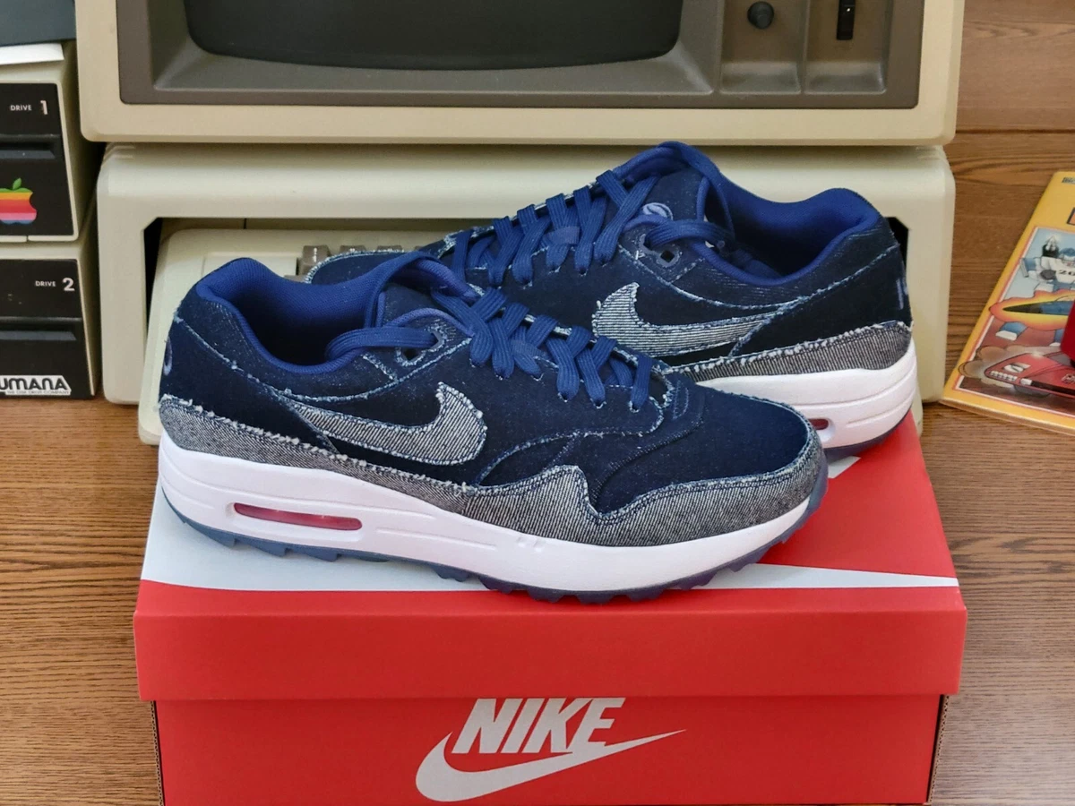 Grappig Omdat werkgelegenheid Nike Air Max 1 Golf &#034;No Denim Allowed Navy&#034; (CI6876-400)  Men&#039;s size 7 | eBay