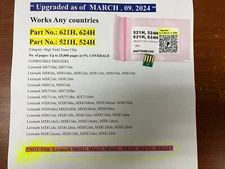 Toner Chip for Lexmark MS710 MX710 MS711 MX711 MS810 MX810 MS811 MX MS812 Refill