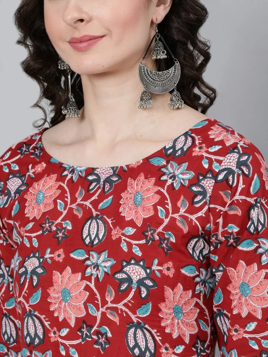 Nayo women's printed store anarkali kurta
