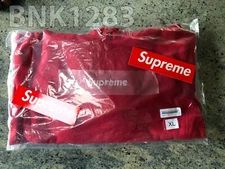 Supreme SS19 XL Swarovski 25th Anniv Box Logo Hooded Hoodie Sweatshirt Red Bogo
