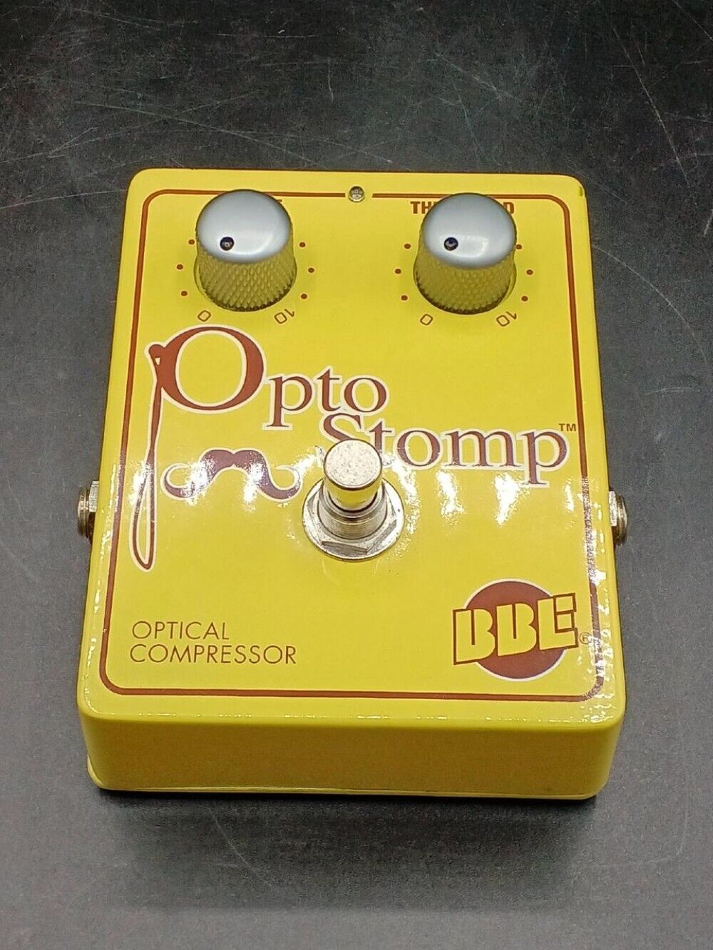 BBE Opto Stomp Optical Compressor Guitar Effect Pedal w/box from