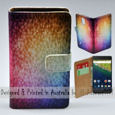 For Google Series - Mosaic Theme Print Wallet Mobile Phone Case Cover