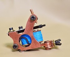Handmade tattoo machine medium liner 5-14rs, Running 140-145 Hz  4.5 V Unloaded