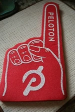 Rare Large 15"   Exercise Bike Promotional Foam Fingers (Lot of 3)