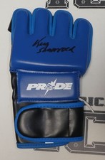 Ken Shamrock Signed Replica Pride FC Fight Glove BAS COA UFC Pancrase WWE Auto'd
