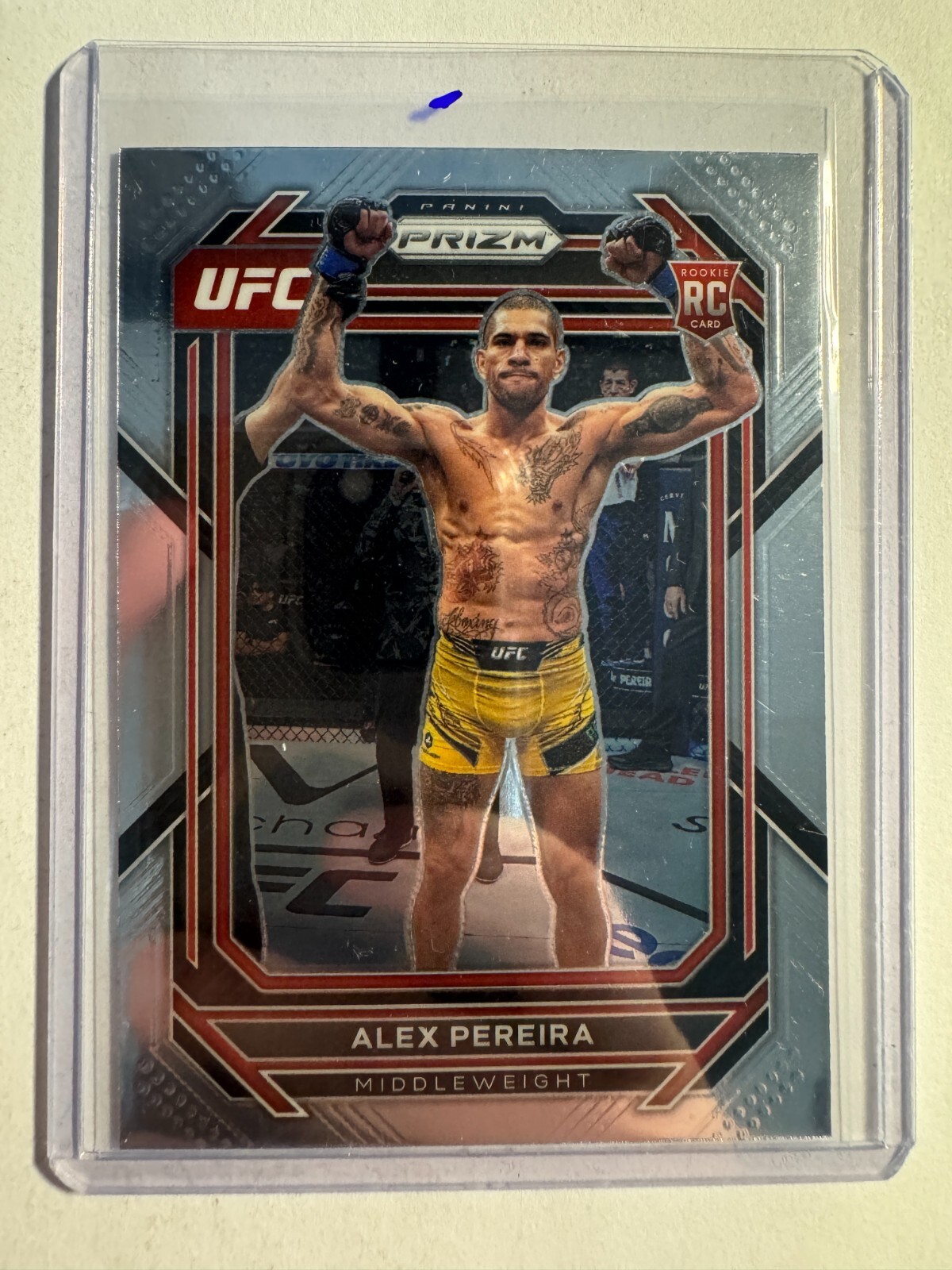K168,091 -  2023 Panini Prizm UFC #111 Alex Pereira RC