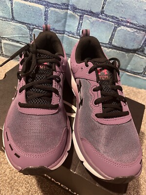 Size 10 - Under Armour Charged Assert 10 Retro Purple W