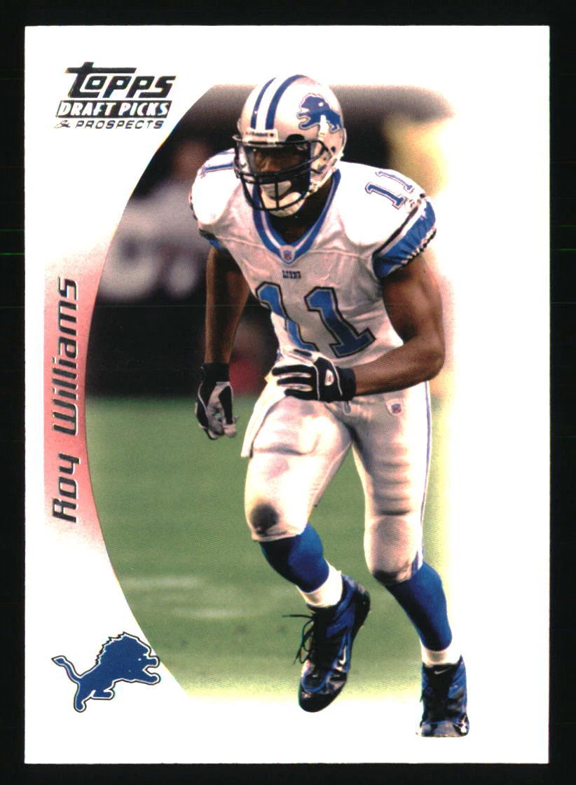 Roy Williams trading card