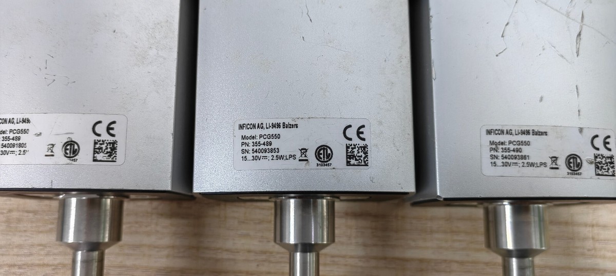 INFICON PCG550, PN:355-489 VACUUM GAUGE | eBay