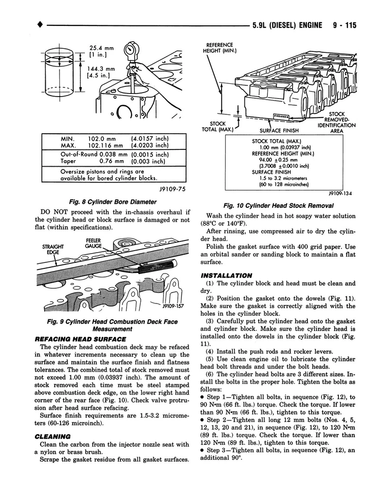 Camión Dodge D/W 150-350 1993, Ramcharger manual de taller Foto 4 de 4