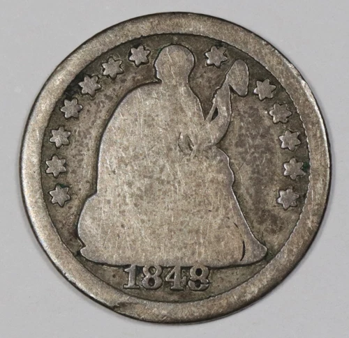 1848-O Seated Liberty Half Dime — photo from another recent sale