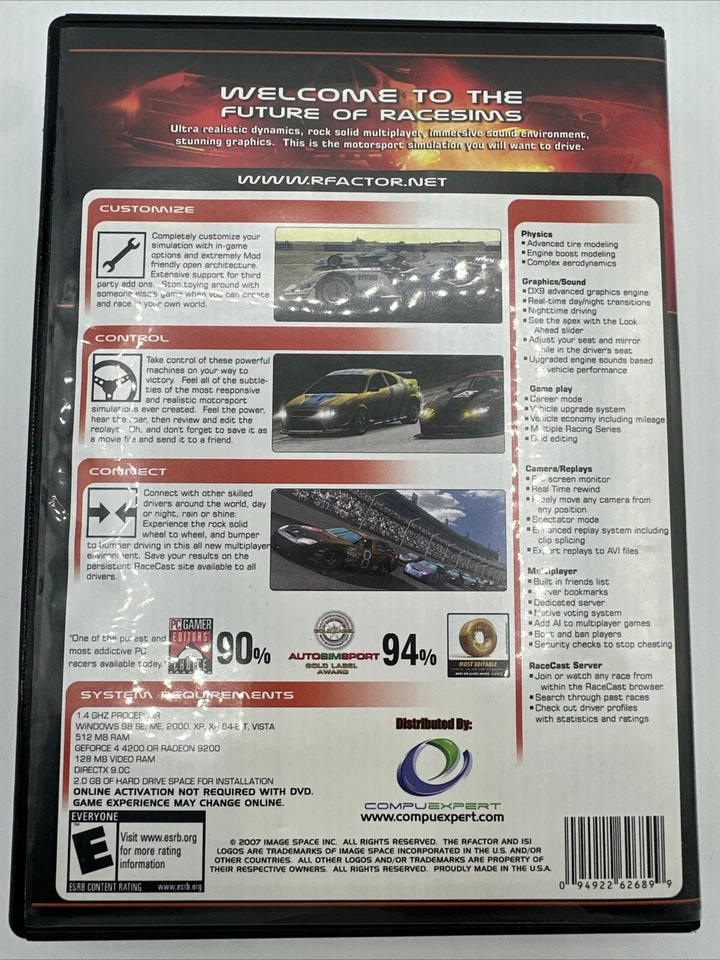 R Factor PC DVD Customize Control Connect 2007 Version 1.255 - Image 4 of 4