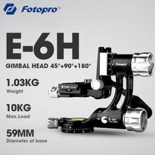 NEW Fotopro E-6H Gimbal Head 360  Panoramic Tripod Head for DSLR Camera Panorama
