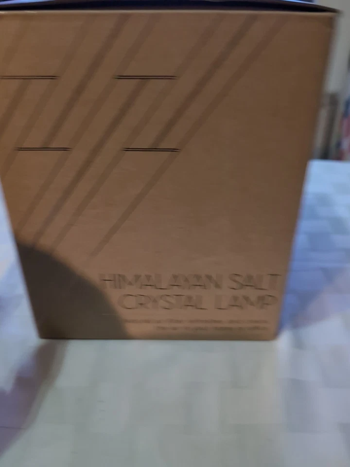 Studio Mercantile Lámpara de Cristal de Sal del Himalaya Calmante Filtro de Aire Natural NUEVO Foto 2 de 4