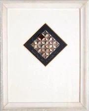 Anne Youkeles, Black Magic, 3-D Screenprint Collage, Signed in Pencil