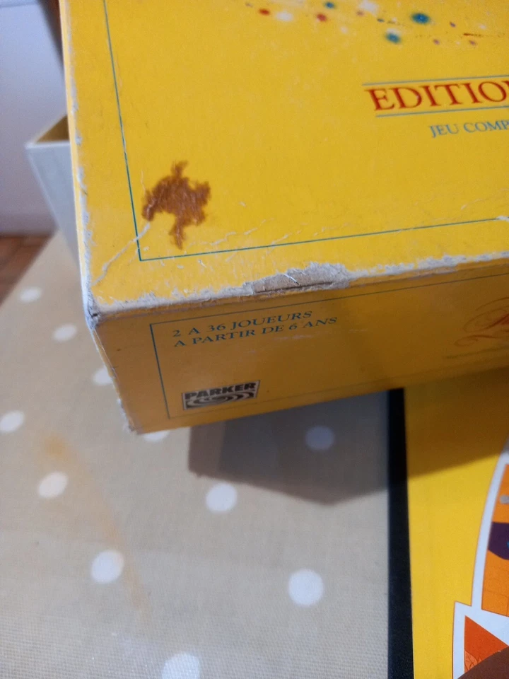 Jeu De Société Trivial Pursuit Edition Disney 1992 Parker 2 a 36 Joueurs 6 Ans + - Photo 4/4