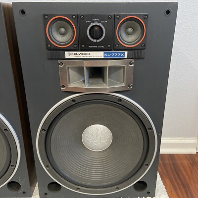 Pair of Vintage Kenwood KL-777 X Speakers | eBay