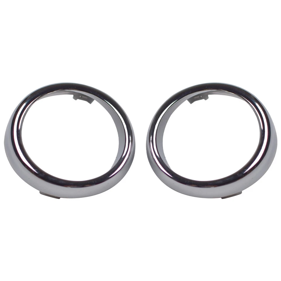 Lámpara antiniebla anillo bisel cromado 2 piezas para Infiniti G25 2009-2013 G37 2011-2012 Foto 2 de 4