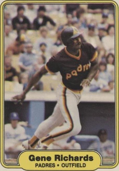1982 Fleer - Gene Richards #580 - 1 of 1