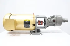 FLOWSERVE 4GAFM1D0 HYDRAULIC GEAR PUMP BALDOR VEM3161T 230/460V-AC 3HP