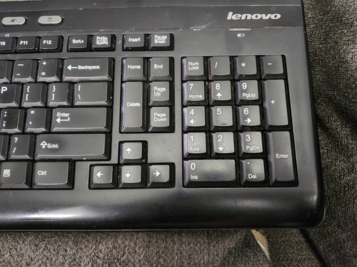 LENOVO WIRELESS KEYBOARD KBRF2271 Black - Picture 4 of 7