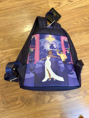 Disney Loungefly Principessa e la Rana Luogo di Tiana Nuovo con etichette! - Foto 3 di 7