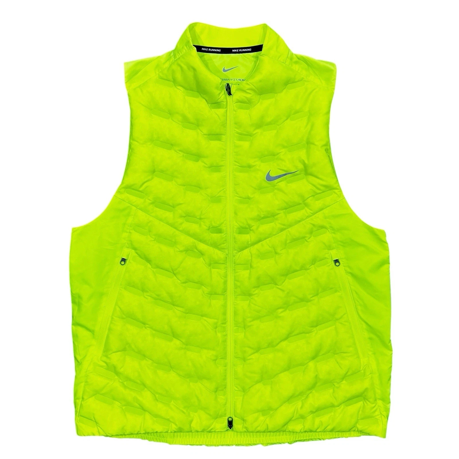 Nike Therma-Fit ADV Repel Aeroloft Down Zip Volt Running Vest, Size M FB7542-702