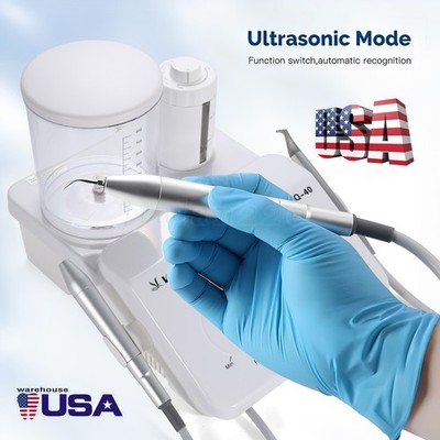 Dental Ultrasonic Scaler & Air Polisher Sandblasting Air Flow FIT EMS