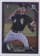 2016 Bowman Draft Chrome Picks Purple Refractor 49/250 Jimmy Lambert #BDC-17 0b3