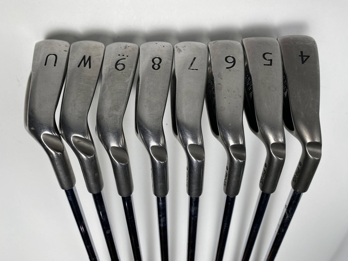 Ping G30 Iron Set 4-PW+UW Black Dot CFS Distance Stiff Steel Mens