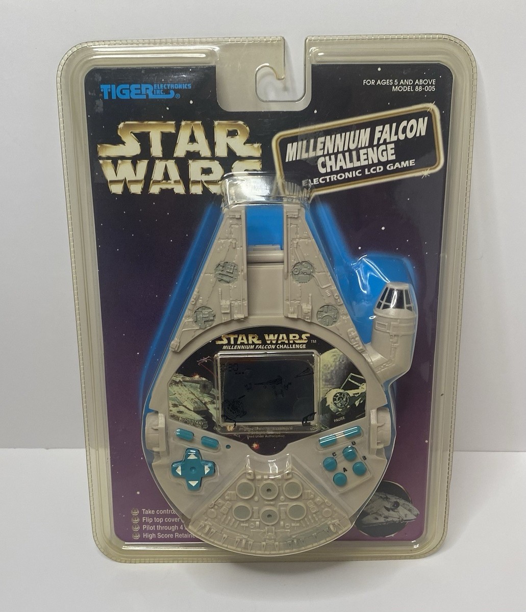 Star Wars Millennium Falcon Challenge Handheld Game Tiger