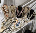Vtg Rhinestone Lot 150 Joan Rivers Juliana Brooch KJL Necklace 925 Sign Unsign
