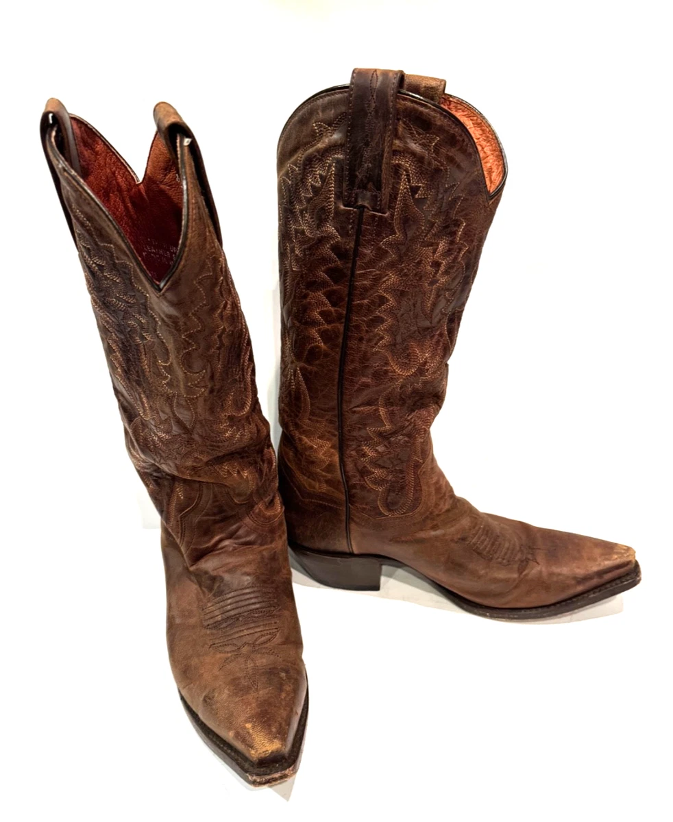 Bottes Western En Cuir Pour Femme Dan Post DP 3247 - Taille US 9M, Collection El Paso (occasion)