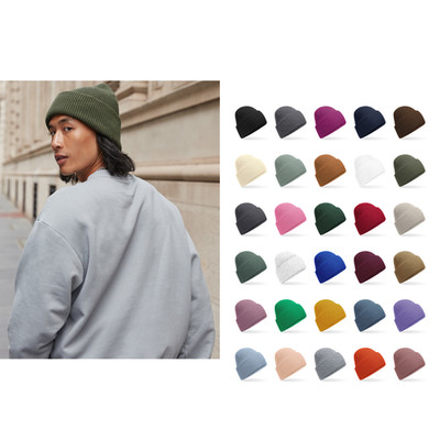 Beechfield Classic Engineered Deep-cuffed Beanie B385R - Double-layer Knit