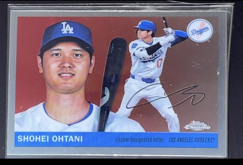 2025 Topps Chrome Platinum 1955 Edition Shohei Ohtani #17 Los Angeles Dodgers 