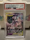 Japanese Mewtwo & Mew GX 052/173 Sm12a: Tag Team GX: Tag All Stars Holo PSA 10