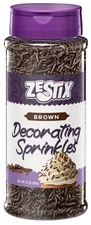 Chocolate Sprinkles 10 oz Bottle – Rich & Decadent Dessert Topping for...